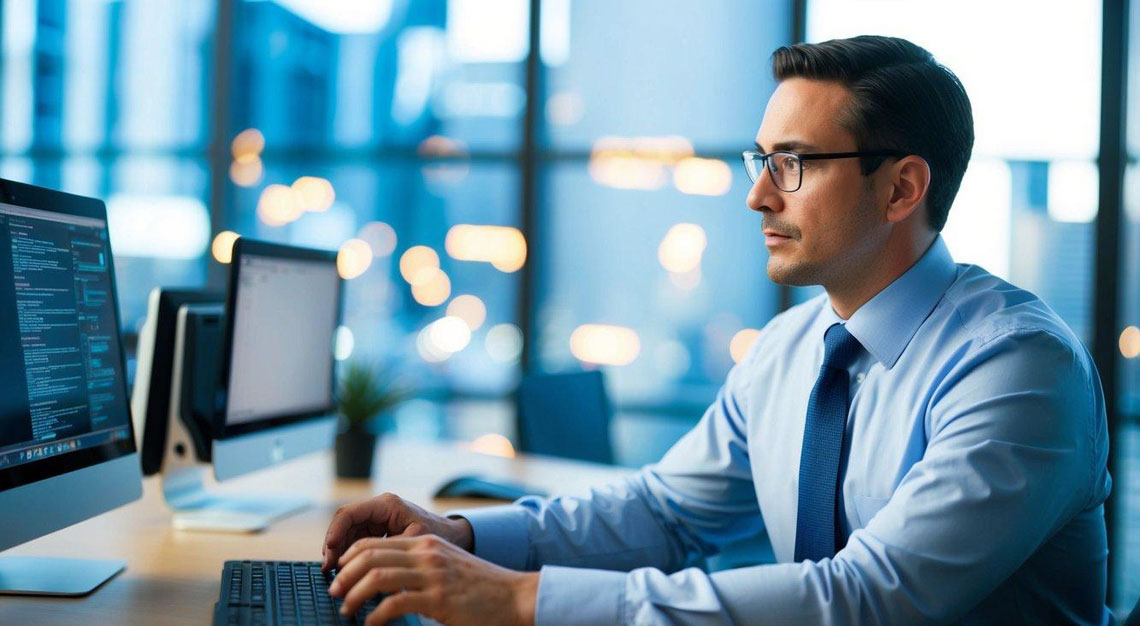 A computer crime lawyer in Arizona reviews digital evidence and prepares legal strategies for cybercrime cases